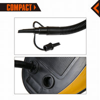 Kingcamp KA3659 Foot Pump 3L with Tough Heavy-duty Yellows