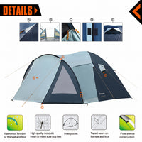 KingCamp Weekend Series Family Camping Dome Tent KT3008