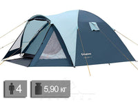 Kingcamp Holiday 4 Tent Blue KT3022