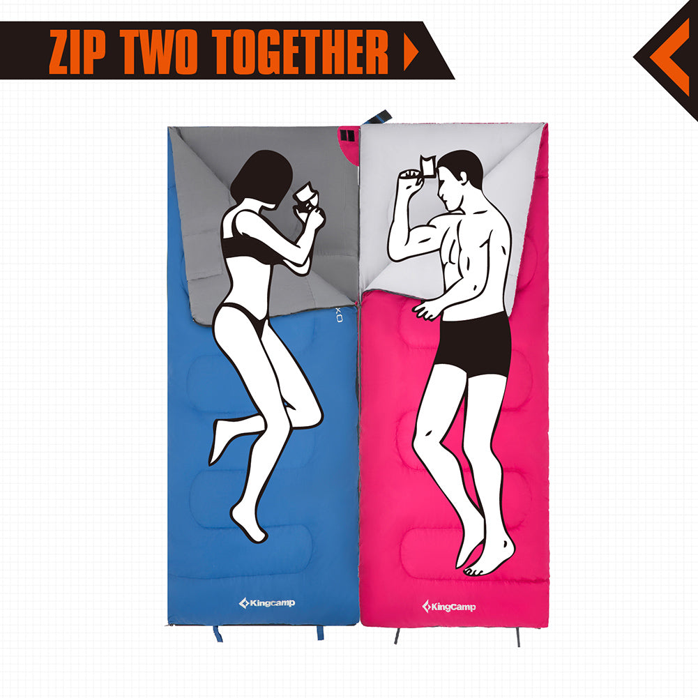 KingCamp KS3122 OXYGEN  Square Sleeping Bag