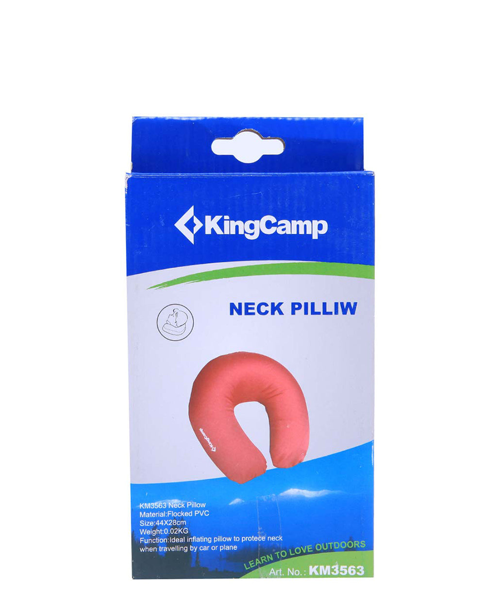 KingCamp Neck Pillow With Cotton Outer And PVC Air Float KM3563