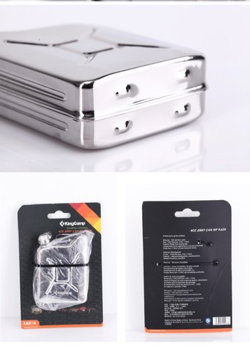 Kingcamp KA8114 Flask Jerry Can Silver
