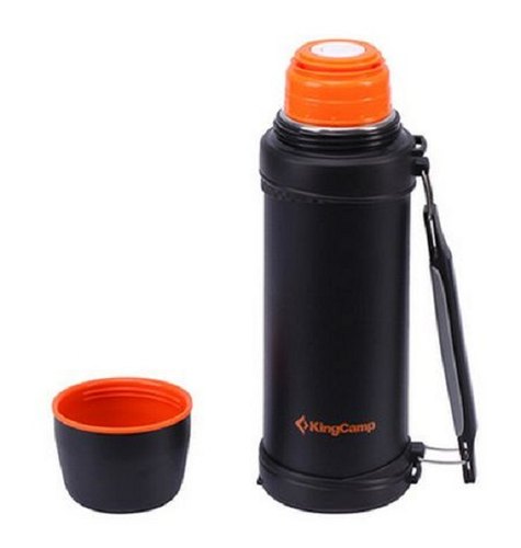 Kingcamp KA2743 Vacuum Bottle 24hrs Cooling Black 1000ML