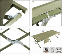 Kingcamp KC3806A Army Man Camping Bed Beige