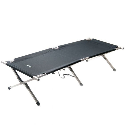 KingCamp KC3806 Aluminum Folding Camping Bed Black Grey