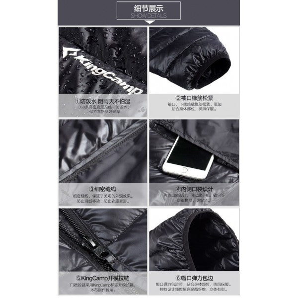 Kingcamp KWYF615M Mens Down Jacket