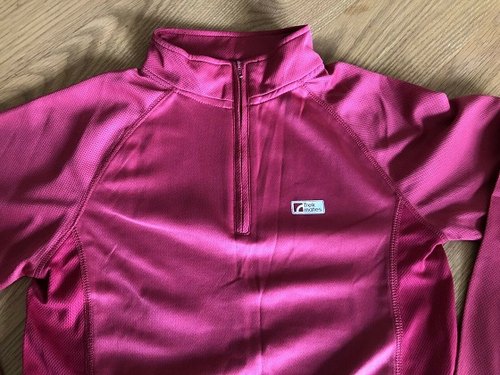 Vapour clothing Ladies Zip top sleeve