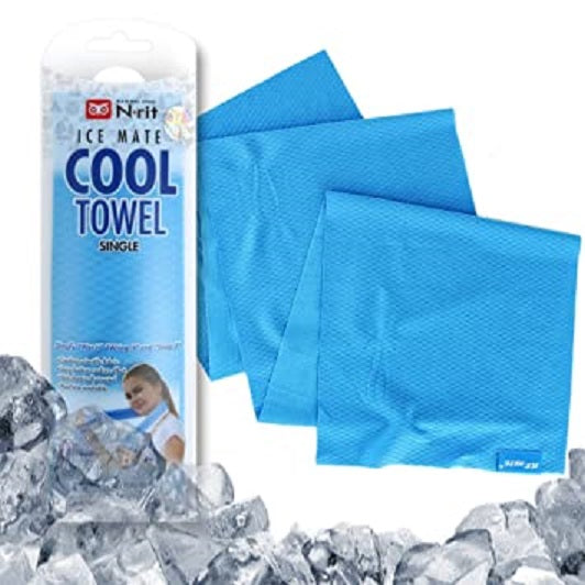 N Rit Ice Mate Cool Towel Single NSC325S BLUE