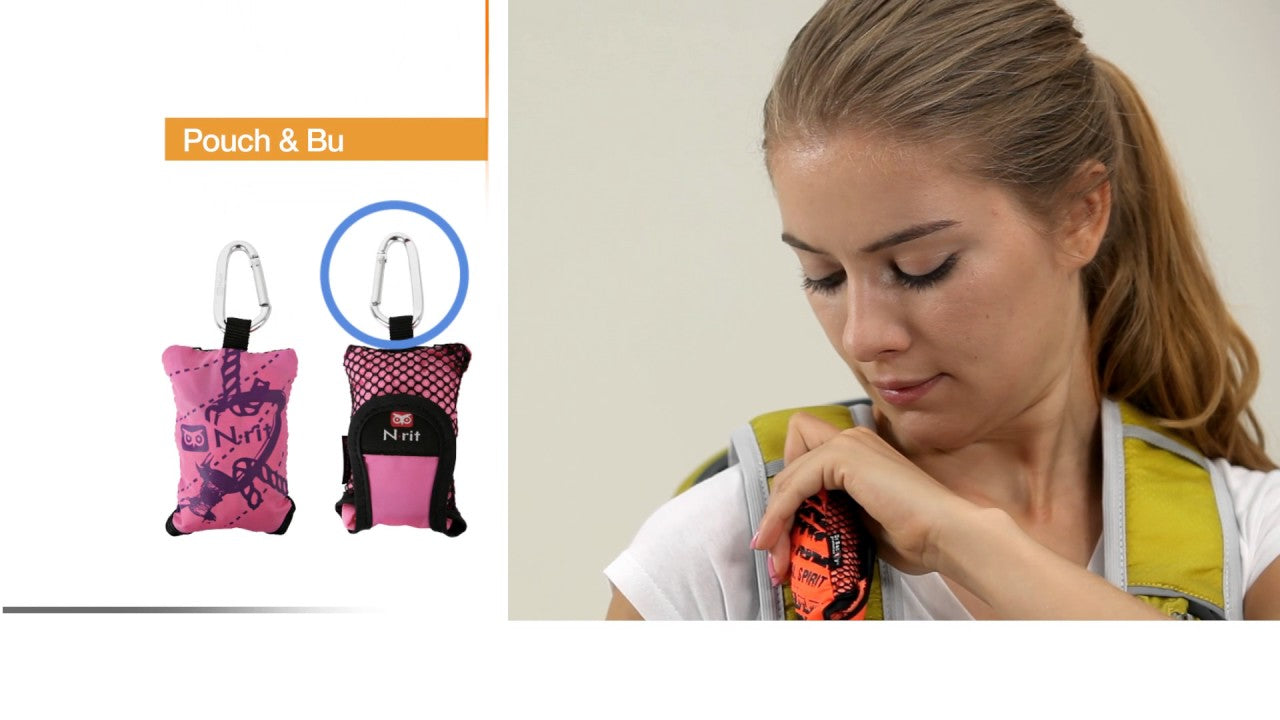 N rit CAMPACK Towel Orange NSC419NCPP ORG