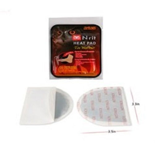 N Rit Toe Warmer 1 Pair White NSC106T