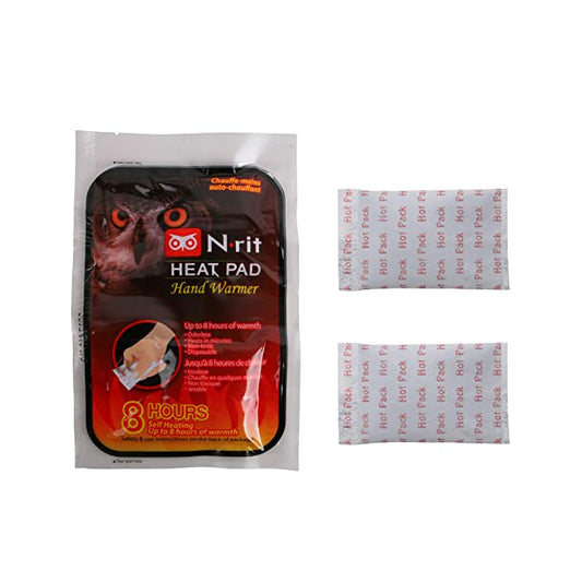N Rit Hand Warmer 1 Pair White NSC106H