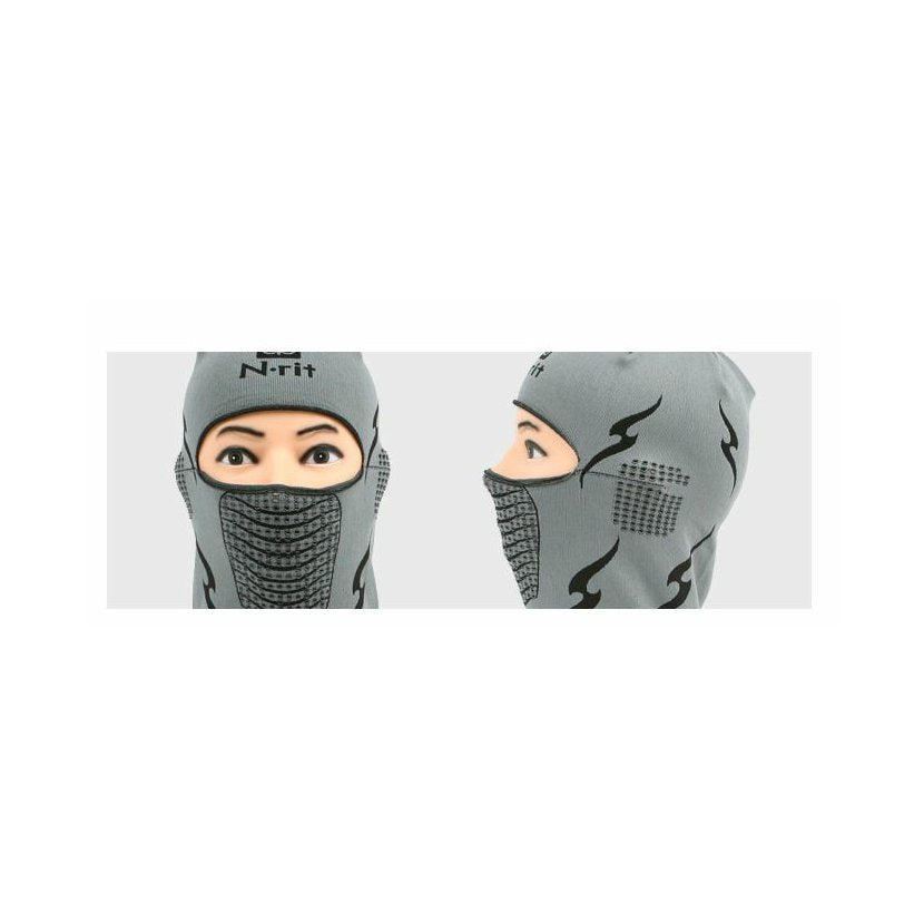 N Rit Tube9 Balaclava Grey NR TUB10HB