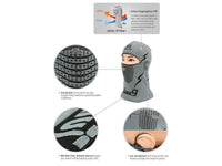 N Rit Tube9 Balaclava Grey NR TUB10HB