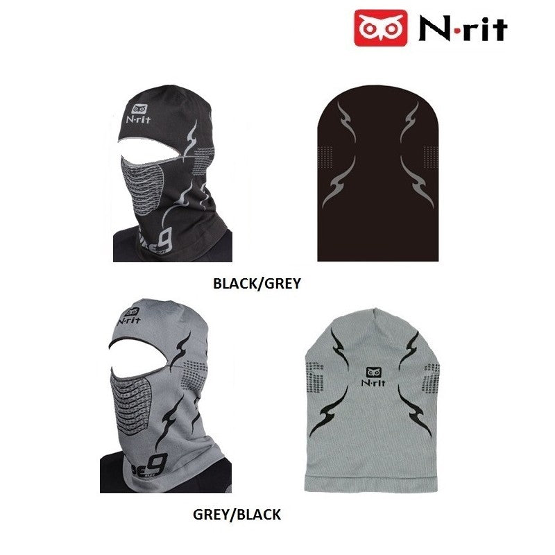N Rit Tube9 Balaclava Grey NR TUB10HB