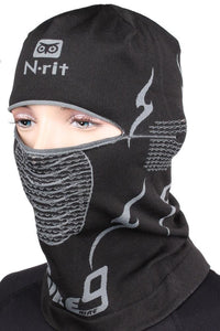 N Rit Tube9 Balaclava Black NR TUB10HB