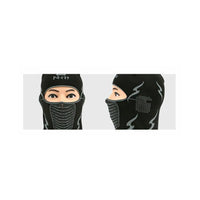N Rit Tube9 Balaclava Black NR TUB10HB