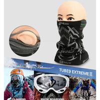N Rit Tube9 Balaclava Black NR TUB10HB