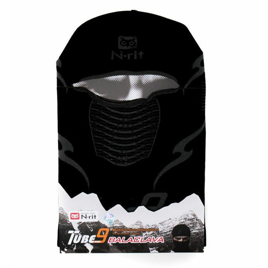 N Rit Tube9 Balaclava Black NR TUB10HB