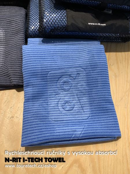 N rit I Tech Plain Towel Mint Blue NSC418XLMBLU