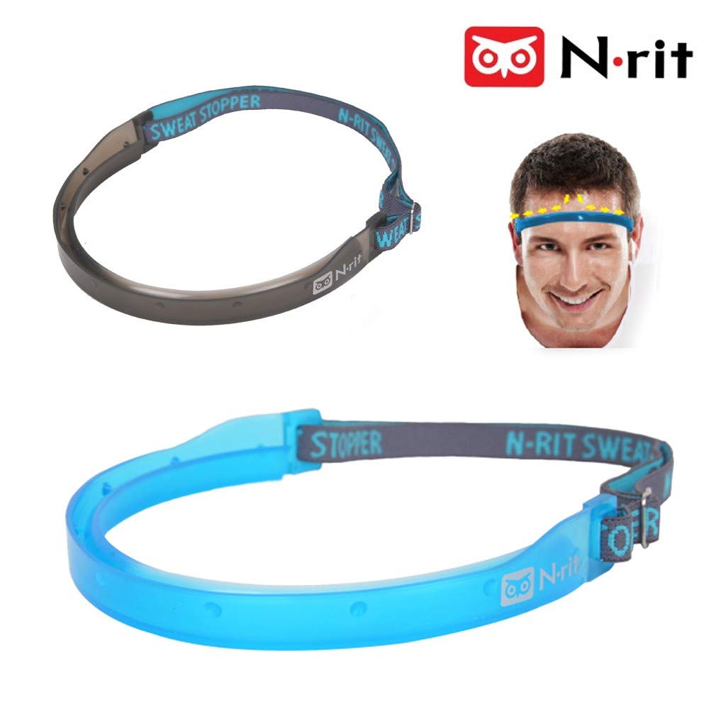 N Rit Sweat Stopper Band Black NRC5062SS BLK