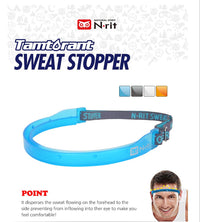 N Rit Sweat Stopper Band Black NRC5062SS BLK