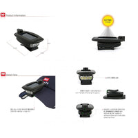 N rit Bike light holder Black