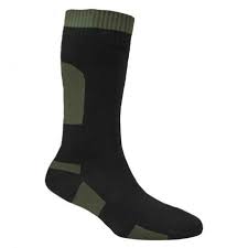 SealSkinz KE751 Trekking Sock Green Black