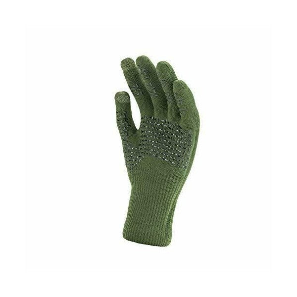SealSkinz KJ75 Ultra Grip Waterproof glove Olive