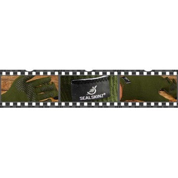 SealSkinz KJ75 Ultra Grip Waterproof glove Olive