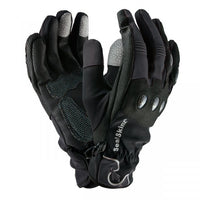 SealSkinz KJ221 Lightweight Motorcycle Gloves Black
