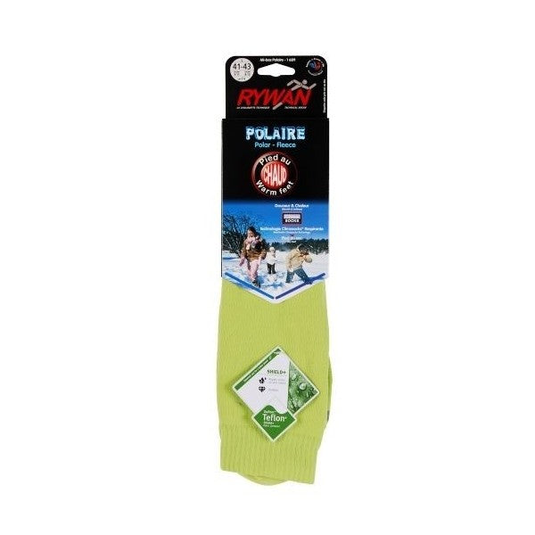 Rywan 1689 Mi-bas Polaire Socks Green