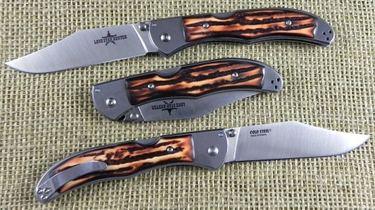 Cold Steel Knife Lone Star Hunter Silver