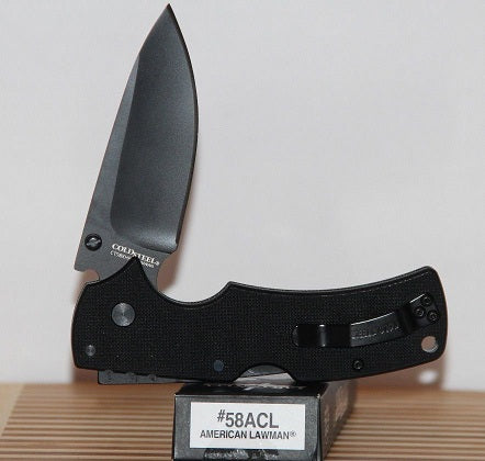 Cold Steel American Lawman Knife Black