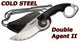Cold Steel Knife Double agent II serrated edge