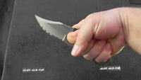 Cold Steel Knife Double agent II serrated edge