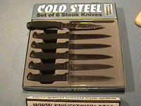 Cold Steel 59KS6Z Kitchen classic set of 6 streak knives