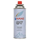 Butane Gas Cartridge 250gm 500ml Bottle White