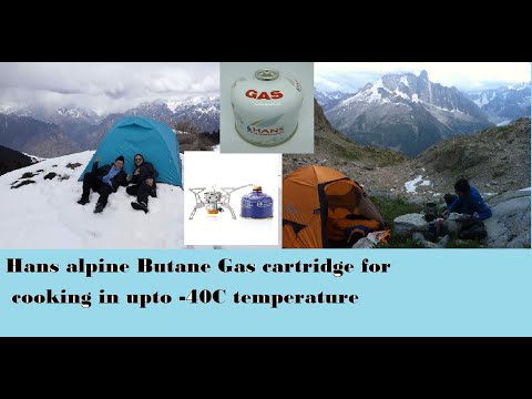 Hans Butane Gas Cartridge 230gm Bottle White