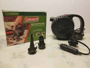Coleman Air Pump 12v Quick Pump Black