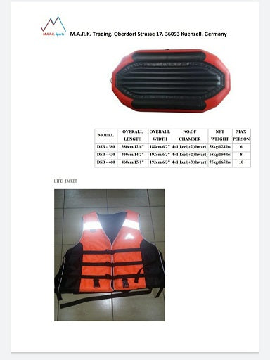 M.A.R.K  SPORTS RAFTS