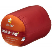 Deuter Starlight EXP Zip left sleeping bag Orange cranberry