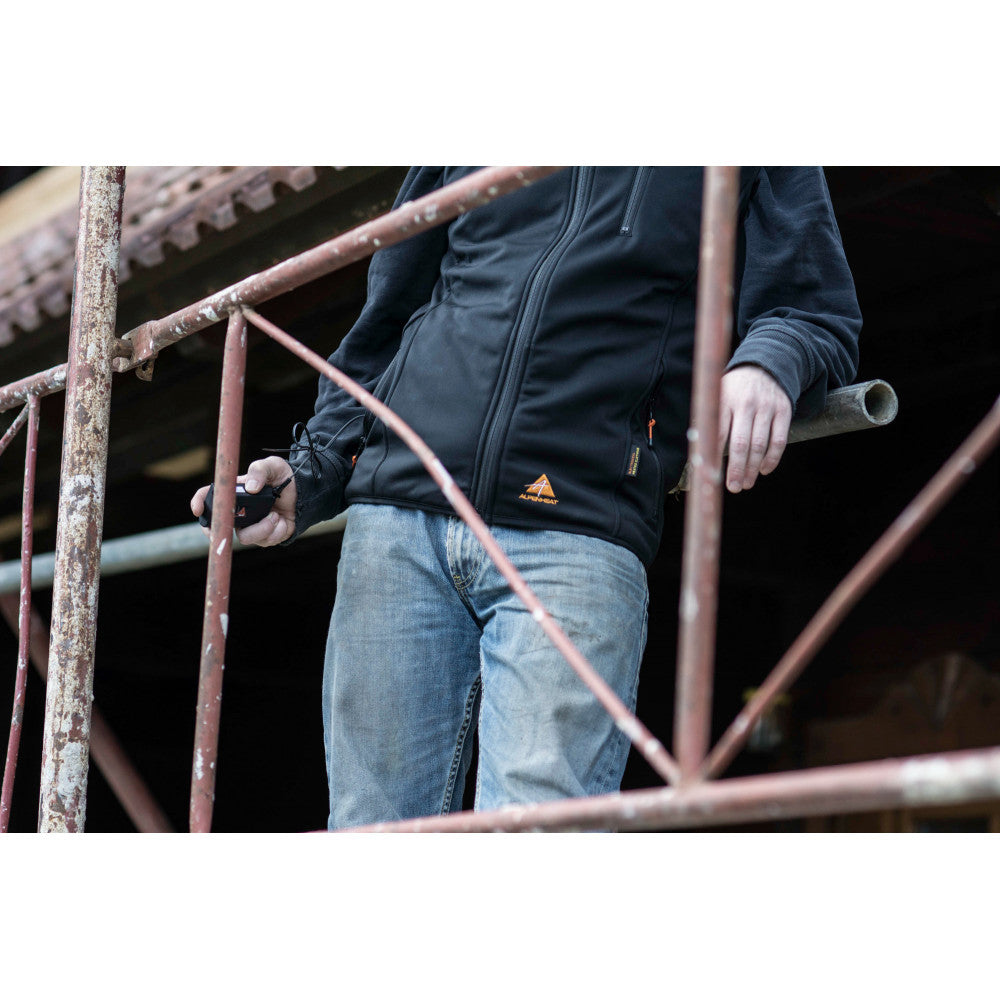 Alpenheat AJ1M Heated Vest Black Charcoal