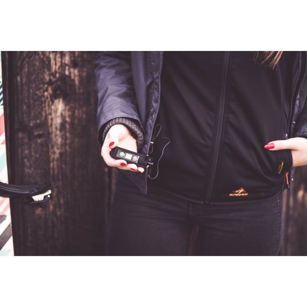 Alpenheat AJ1M Heated Vest Black Charcoal