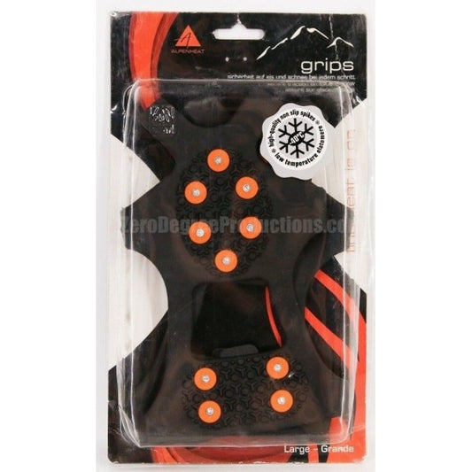 Alpenheat Grips Shoes Black Orange