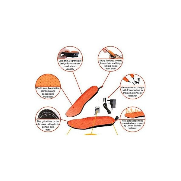 Alpenheat Wireless Hot sole Orange