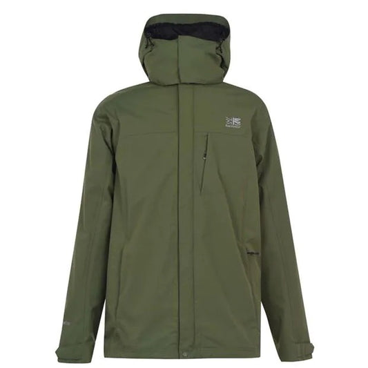 Karrimor 3 in 1 Jacket Mens Ink Green Charcoal