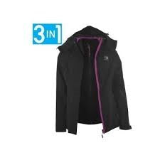 Karrimor 3 in 1 Weathertite Jacket Ladies Black