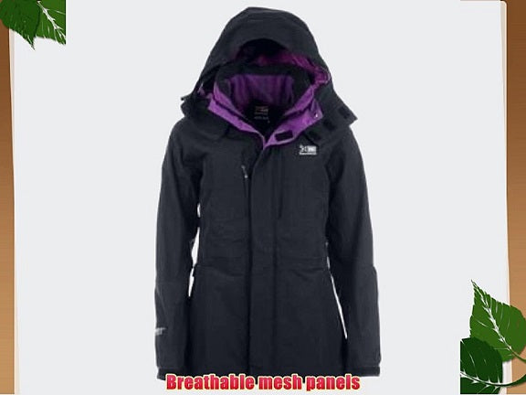 Karrimor 3 in 1 Weathertite Jacket Ladies Black