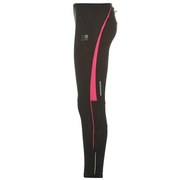 Karrimor Running Tights Ladies Black Pink