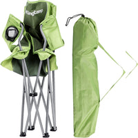Kingcamp KC3818 Arm Quad Chair Green